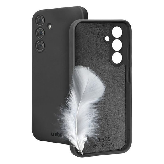 Etui do Samsung Galaxy A26, Instinct, Czarny, Black, SBS