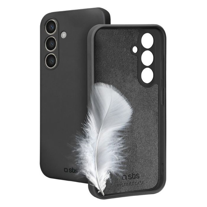 Etui do Samsung Galaxy A56, Instinct, Czarny, Black, SBS