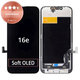 Wyświetlacz dla iPhone 16e, 17e, Ekran dotykowy z ramką, Refurbished