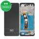 Wyświetlacz do Motorola Moto G04, Ekran dotykowy z ramką, Czarny, Black, TFT