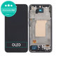Wyświetlacz OLED do Samsung Galaxy A35 A356B, Ekran dotykowy z ramką, Awesome Iceblue