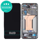 Wyświetlacz OLED do Xiaomi 14 23127PN0CC, Ekran dotykowy z ramką, Czarny, Black