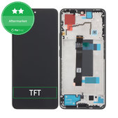 Wyświetlacz do Xiaomi Redmi Note 13 Pro 5G 2312DRA50C, Ekran dotykowy z ramką, Midnight Black, TFT