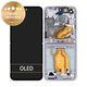 Wyświetlacz do Xiaomi Mix Flip 2405CPX3DC, Ekran dotykowy z ramką, Fioletowy, Purple, 560003000N800, Genuine Service Pack
