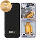 Wyświetlacz do Xiaomi Mix Flip 2405CPX3DC, Ekran dotykowy z ramką, Fioletowy, Purple, 560003000N800, Genuine Service Pack