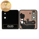 Wyświetlacz do Xiaomi Mix Flip 2, Ekran dotykowy z ramką, 405CPX3DC, Fioletowy, Purple, 560005000N800 Genuine Service Pack