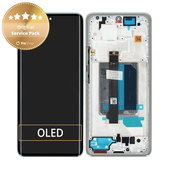 Wyświetlacz do Xiaomi Redmi Note 14 Pro+ 5G , Ekran dotykowy z ramką, Frost Blue, 5600170O16U00, Genuine Service Pack
