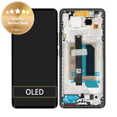 Wyświetlacz do Xiaomi Redmi Note 14 Pro+ 5G , Ekran dotykowy z ramką, Midnight Black, 5600190O16U00, Genuine Service Pack