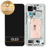 Wyświetlacz do Xiaomi 15 5G, Ekran dotykowy z ramką, 560063000O300, Zielony, Green, Genuine Service Pack