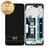 Wyświetlacz do Motorola Moto G05, Ekran dotykowy z ramką, 5D68C29300, Genuine Service Pack