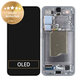 Wyświetlacz do Samsung Galaxy S25, Ekran dotykowy z ramką, Silver Shadow, GH82-36329A, Genuine Service Pack