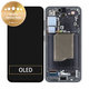 Wyświetlacz do Samsung Galaxy S25, Ekran dotykowy z ramką, Blueblack, GH82-36329E, Genuine Service Pack