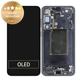 Wyświetlacz do Samsung Galaxy S25 Plus, Ekran dotykowy z ramką, Blueblack, GH82-36368E, Genuine Service Pack