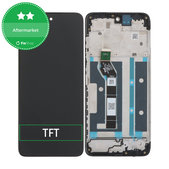 Wyświetlacz do Motorola Moto G05, Ekran dotykowy z ramką, TFT