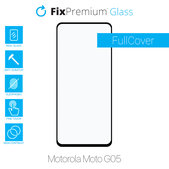 Szkło hartowane do Motorola Moto G05, FullCover Glass, FixPremium