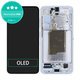 Wyświetlacz OLED do Samsung Galaxy S25, Ekran dotykowy z ramką, Icyblue