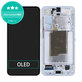 Wyświetlacz OLED do Samsung Galaxy S25, Ekran dotykowy z ramką, Icyblue