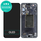Wyświetlacz OLED do Samsung Galaxy S25 Plus, Ekran dotykowy z ramką, Blueblack