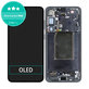 Wyświetlacz OLED do Samsung Galaxy S25 Plus, Ekran dotykowy z ramką, Blueblack