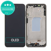 Wyświetlacz OLED do Samsung Galaxy A26 A266E, Ekran dotykowy z ramką, Czarny, Black