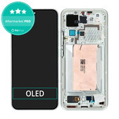 Wyświetlacz OLED do Xiaomi 15 5G, Ekran dotykowy z ramką, Zielony, Green
