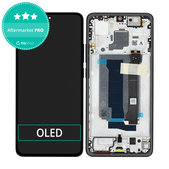 Wyświetlacz OLED do Xiaomi 15 5G, Ekran dotykowy z ramką, Czarny, Black