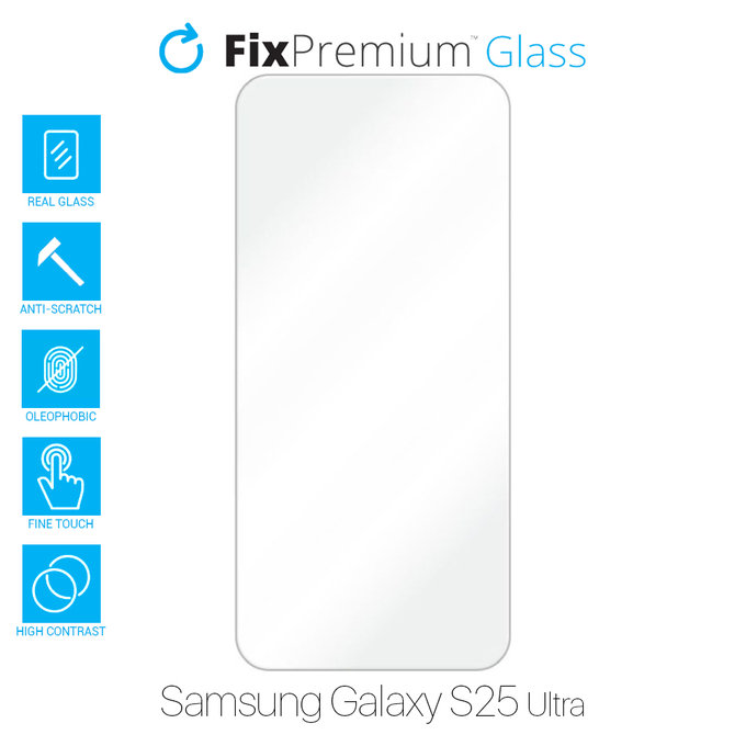 Szkło hartowane do Samsung S25 Ultra, FixPremium