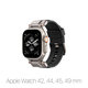 Pasek Durapro Armor PU do Apple Watch (42, 44, 45, 49mm), Czarny, Black, Spigen