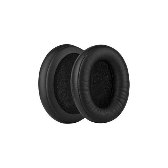 Zapasowe nauszniki do HyperX Cloud Alpha, pianka memory i skóra PU, Czarny, Black, 1 para