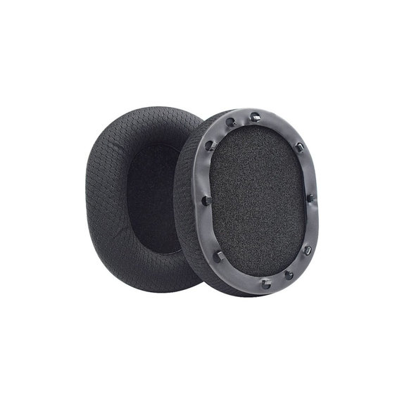 Zapasowe nauszniki do Razer BlackShark, pianka memory i tkanina, Czarny, Black, żel chłodzący, 1 para