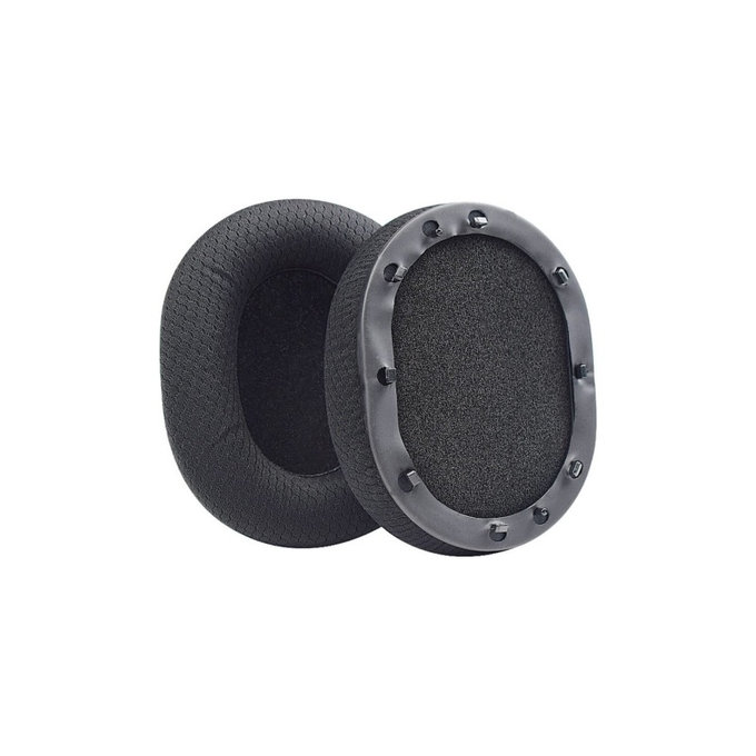 Zapasowe nauszniki do Razer BlackShark, pianka memory i tkanina, Czarny, Black, żel chłodzący, 1 para