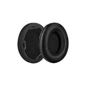 Zapasowe nauszniki do Beats Studio 1, pianka memory + skóra PU, Czarny, Black, 1 para
