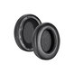 Zapasowe nauszniki do Sony WH-XB910N, pianka memory + skóra PU, Czarny, Black, 1 para