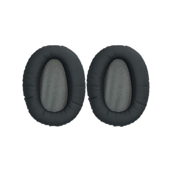 Zapasowe nauszniki do Sony WH-CH710N, pianka memory i skóra PU, Czarny, Black, 1 para