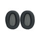 Zapasowe nauszniki do Sony WH-CH710N, pianka memory i skóra PU, Czarny, Black, 1 para