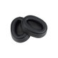 Zapasowe nauszniki do Sony WH-H900N, pianka memory i skóra PU, Czarny, Black, 1 para