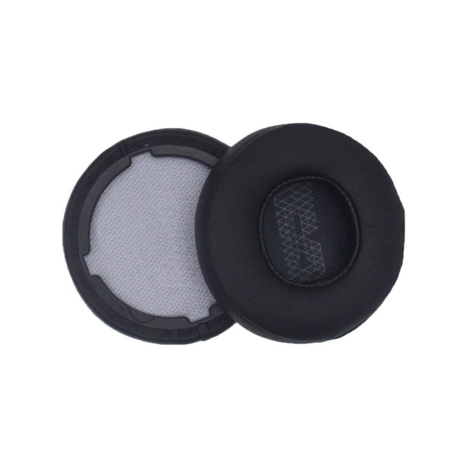 Zapasowe nauszniki do JBL Live 400BT, 460NC, pianka memory i skóra PU, Czarny, Black, 1 para