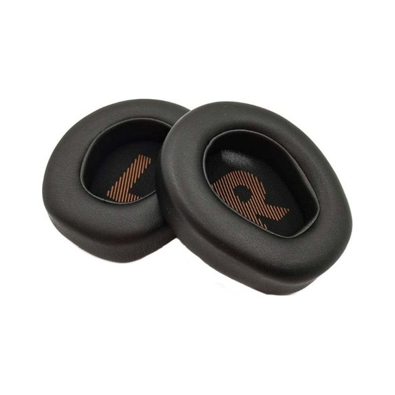 Zapasowe nauszniki do JBL Quantum 400, pianka memory i skóra PU, Czarny, Black, 1 para