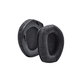 Zapasowe nauszniki do Sennheiser HDR175, RS175, pianka memory i skóra PU, Czarny, Black, 1 para