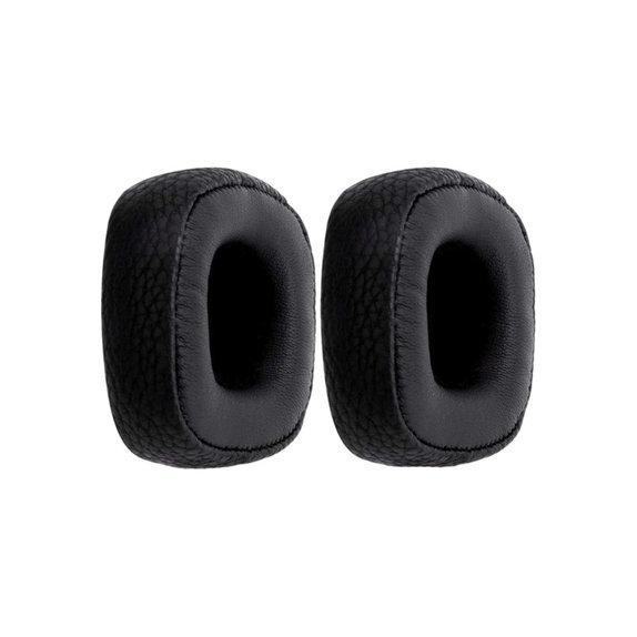 Zapasowe nauszniki do Marshall Major III, pianka memory i skóra PU, Czarny, Black, 1 para
