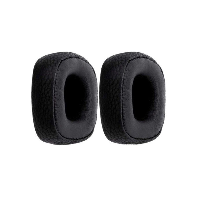 Zapasowe nauszniki do Marshall Major III, pianka memory i skóra PU, Czarny, Black, 1 para