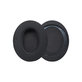 Zapasowe nauszniki do Philips SHP9500, pianka memory i tkanina, Czarny, Black, 1 para