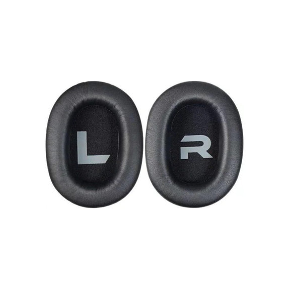 Zapasowe nauszniki do AKG K361, K371, pianka memory i skóra PU, Czarny, Black, 1 para