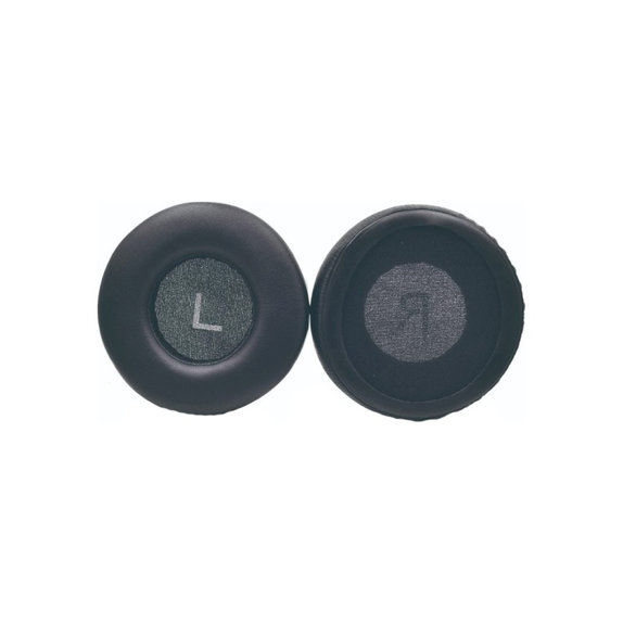 Zapasowe nauszniki do AKG K240S, pianka memory i skóra PU, Czarny, Black, 1 para