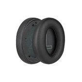 Zapasowe nauszniki do Anker Soundcore Life Q20, pianka memory i skóra PU, Czarny, Black, 1 para