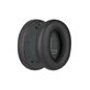Zapasowe nauszniki do Anker Soundcore Life Q20, pianka memory i skóra PU, Czarny, Black, 1 para