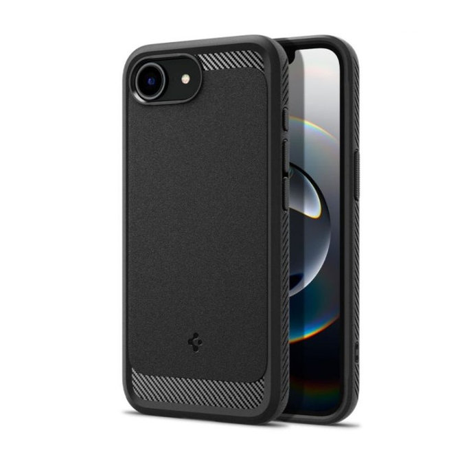 Etui do Samsung S24, Rugged Armor, Matte Black, Spigen