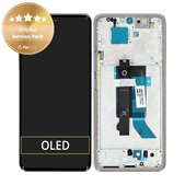 Wyświetlacz do Xiaomi Redmi Note 14 Pro 5G 24090RA29G, Ekran dotykowy z ramką, Lavender Purple, 56002400O1600, Genuine Service Pack