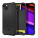Etui z MagSafe do iPhone 16e, Rugged Armor, Matte Black, Spigen