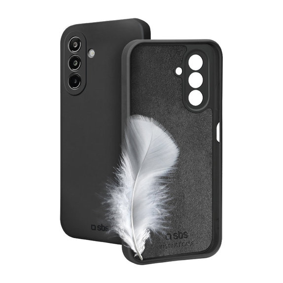 Etui do Samsung Galaxy A17 5G, Instinct, Czarny, Black, SBS